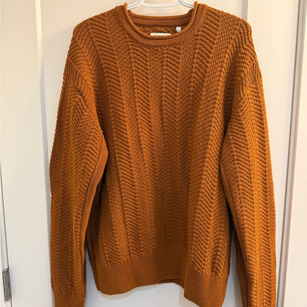 KOTN Men's Dahab Rollneck Sweater in Caramel